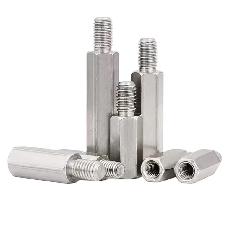 Good Quality Stainless Steel Single-head Hex Stud Male Female Thread Spacer Pcb Standoff