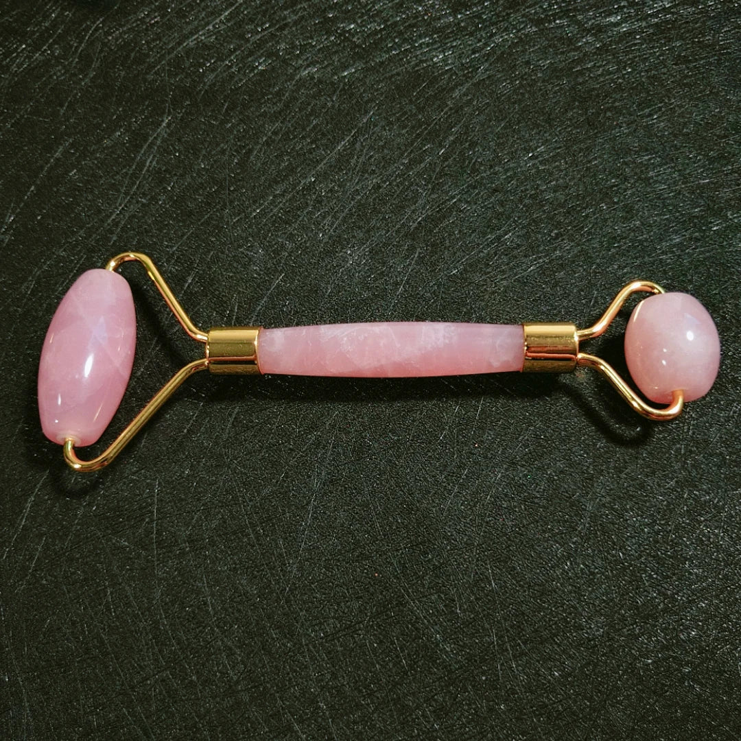 DIY Wholesale Price Face Lifting Crystal Rose Quartz Stone Gemstone Natural Stone Jade Roller Crystal Crafts