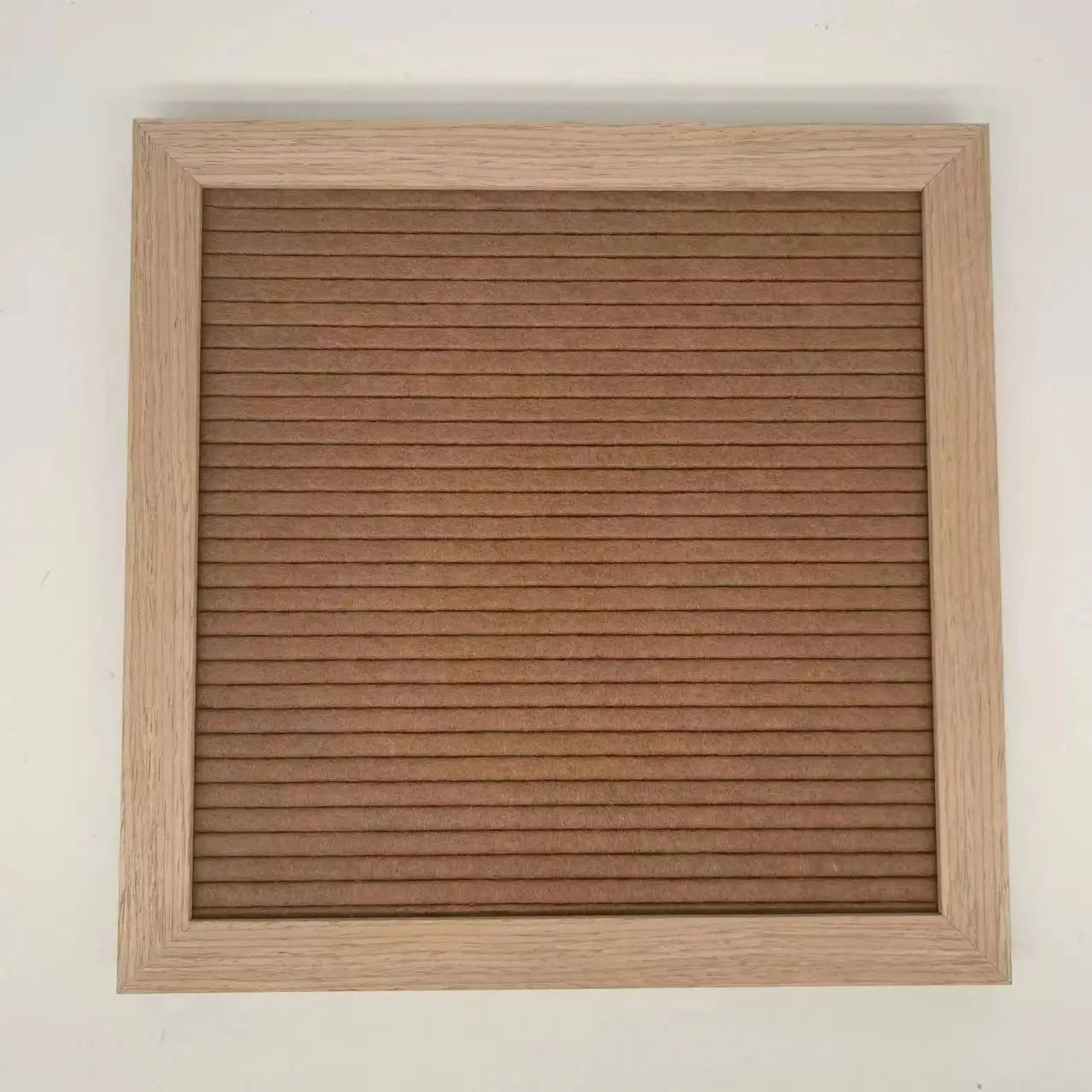 Brown Color 10x10 Inch Felt Letter Board Wit White 170 Letters for Home Decor