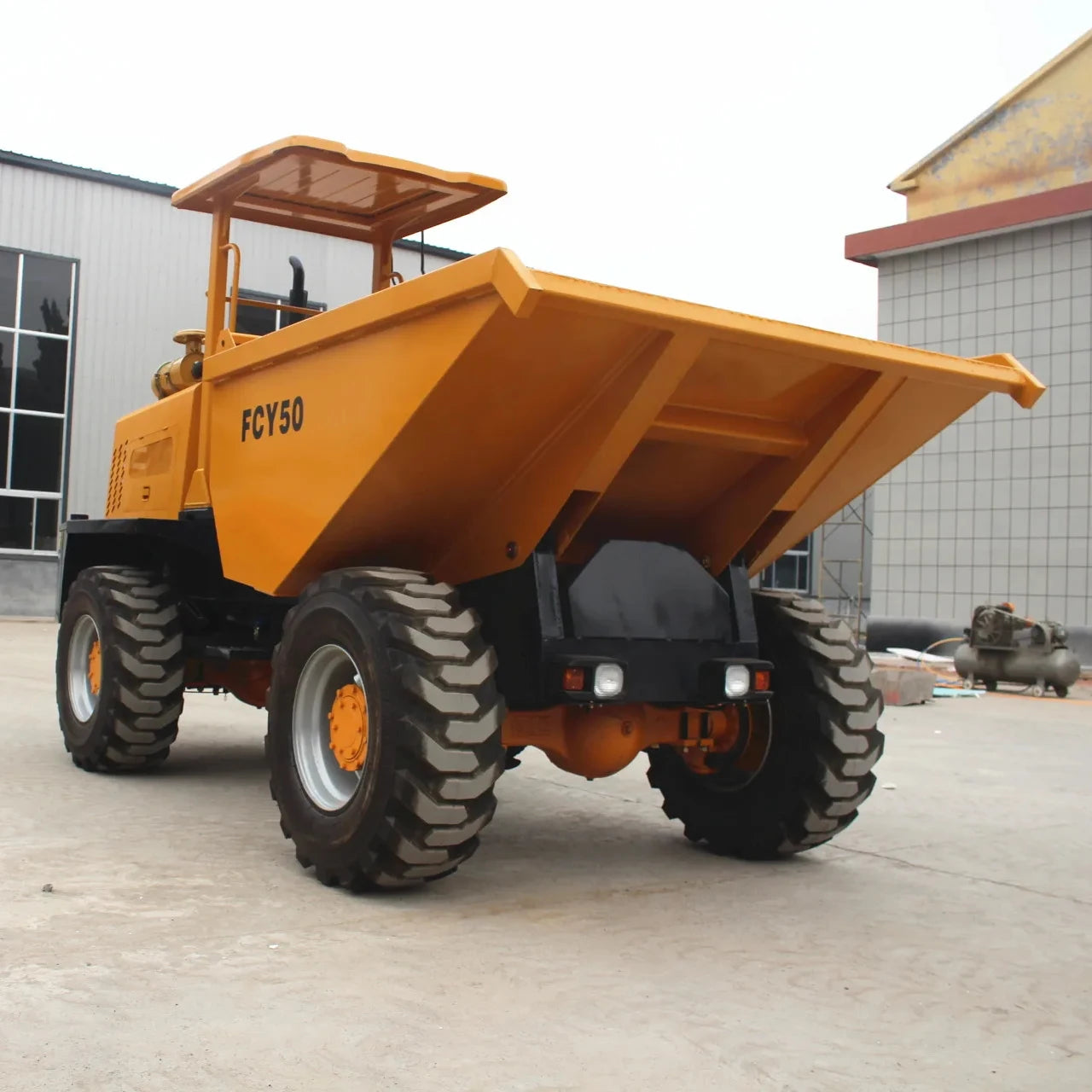 5 & 7 Tons Mini Wheel Dumper Truck Diesel Self-Loading Front Loader for Construction and Mining Wheel Loader Moving Type