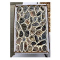Wholesale healing crystals crafts gemstone natural colorful agate druzy geode boxs