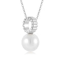 QINGXIN CUSTOM OEM Pearl Trendy Fine Jewelry 18K Gold Plated 925 Sterling Silver Women Necklaces