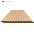 Haofamily Wholesale WPC Flauta Panel De Pared Pared De Rejilla 160 Triangle Grille Flute Wall Panel