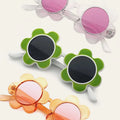 VIFF HP18565 Flower Shaped Adult Sun Glasses Women Wholesale Cute Flower Shape Adult Sunglasses for Women