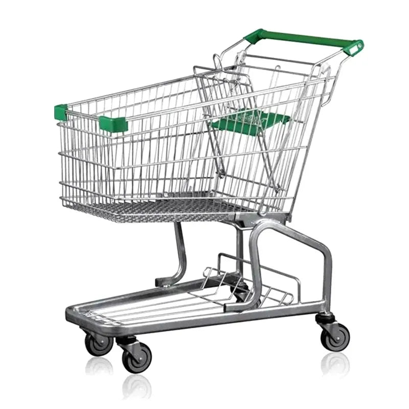 RH-SG125     125L   875*552*890mm    Middle Size Supermarket Shopping Cart