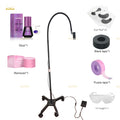 Starlash New Upgraded  LED Eyelash Extension Kit UV Lash Lamp with LED Lash Glue Set New Tech Lash UV Extension System