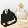 High Quality Eco Friendly Durable Women Canvas Tote Bag Ladies Large Canvas Reusable Foldable Handbags Cross Body Women Hand Bag