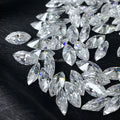 SICGEM Marquise Cut Loose Moissanite Stone D Color VVS1 Clarity for Jewelry Making