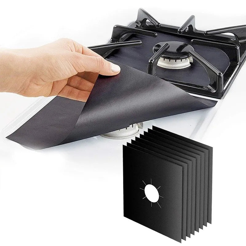 New Products Free Sample Non Stick 0.20mm Gas Hob Gas Cooker Stove Top Protector