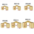 Furniture Small Metal Accessories Invisible Hidden Hinges for Jewelry Box