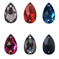 Top Quality 3230 Drop Sew on Rhinestones Strass Sewing Flatback Glass Rhinestones for Clothes Needlework Dress