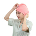 Bearfamily Strong Water Absorption Microfiber Hair Towel Wrap Quick Dry Hair Towel Wrap Microfiber Hair Dryer Towel