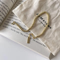 Classic Gold Plated Beads Chain 925 Sterling Silver Jewelry Bracelets for Women and Girls