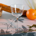 160ml Classic Nick and Nora Glasses Elegant Crystal Cocktail Glass Long Stem Coupe Bar Glassware for Martini Manhattan