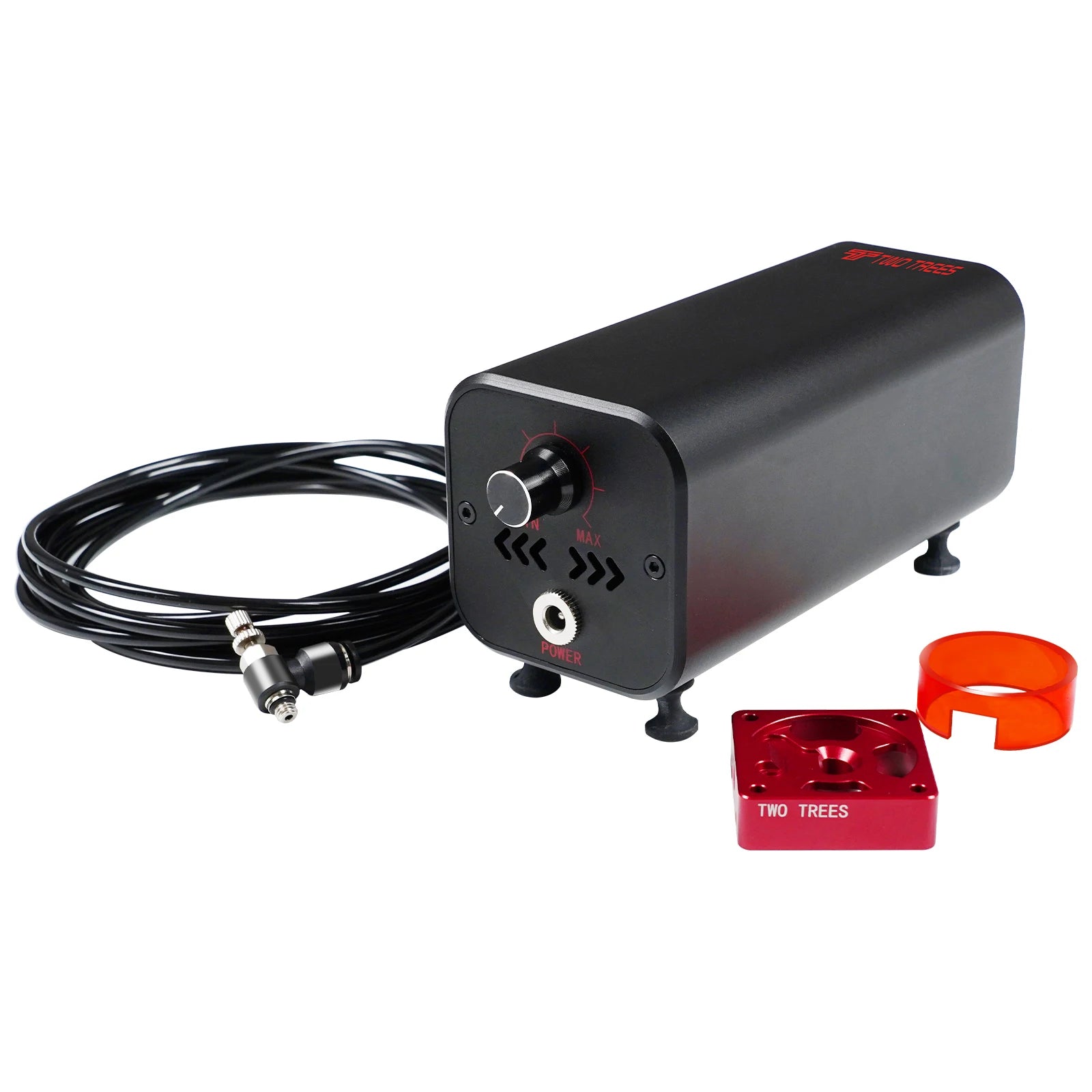 Twotrees Laser Engraving air Pump for Engraving Cylindrical Objects Cans Rotary Device for Laser Marking Machine