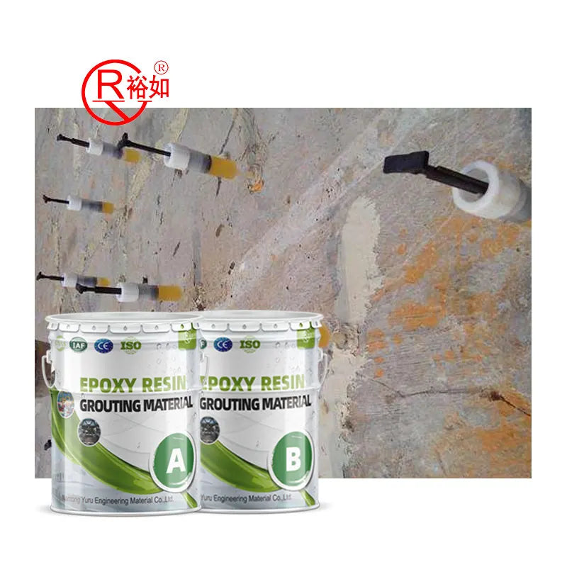 Yu Ru Wholesale Non-toxic and Tasteless Concrete Repair Epoxy Injection Resin Grout