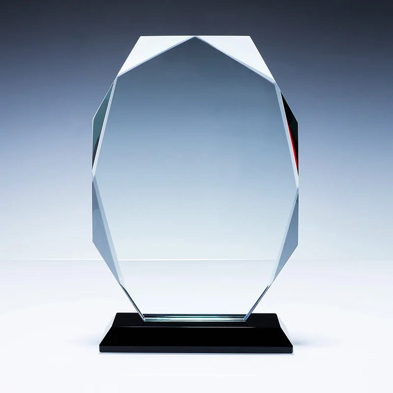 Commercial Decoration Custom Blank Crystal Trophy Glass Trophy