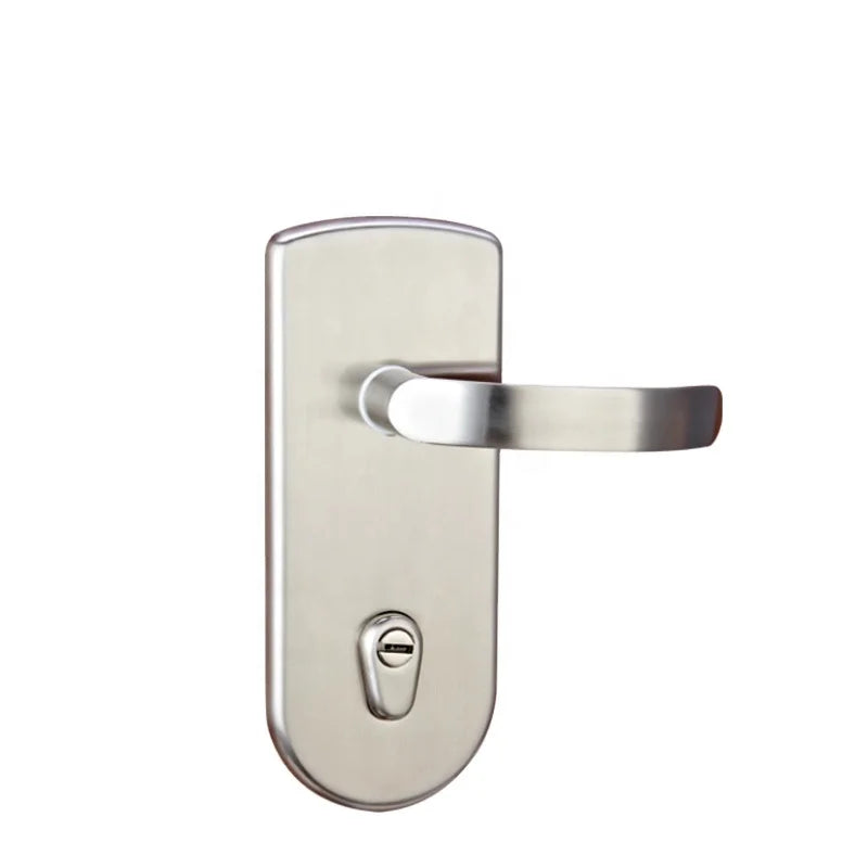 Modern Israel Style Aluminum Alloy Door Pull Handle Satin Finish for Home Hotel Office Entry Apartment Use for Wooden Iron Steel
