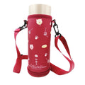 Personalized Children's Insulated Neoprene Water Bottle Cooler Promotional Casual Style Cartoon Pattern Carrying Straps Yousheng