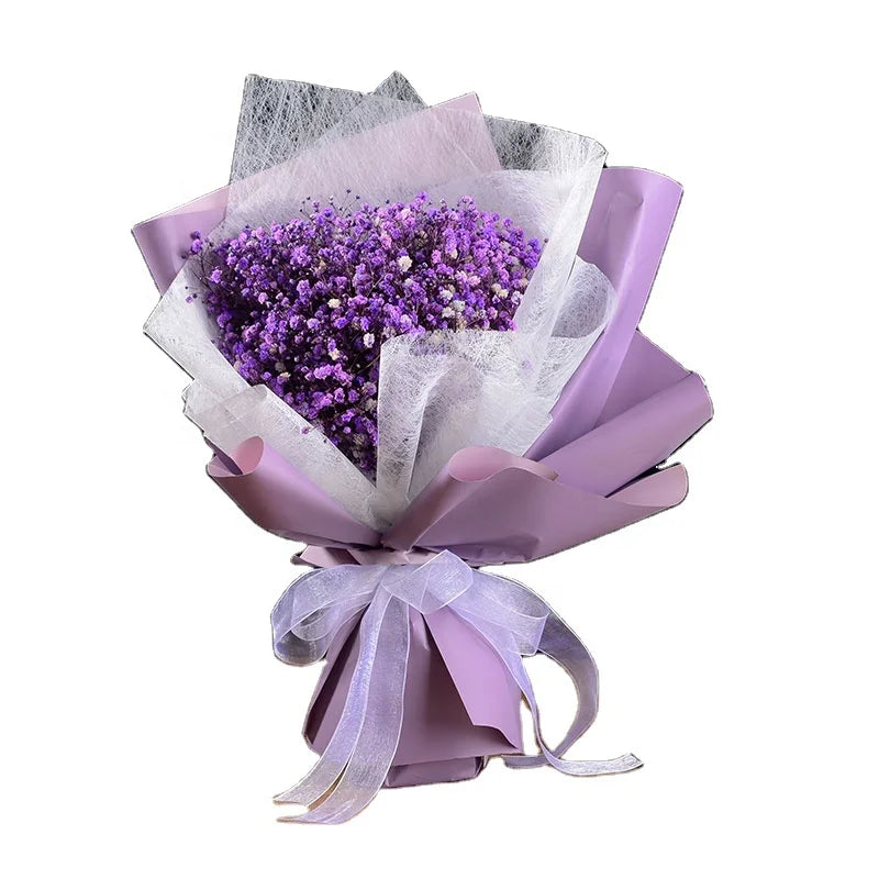 Liviflo Halloween Gift for Girlfriend-Pretty Eternity Bouquet Gypsophila Paniculata Preserved Flowers Eco-Friendly