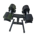 80lb Adjustable Dumbbells Popular in Canada and USA Steel and Iron 2kg Increments 32kg Weight
