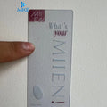 Transparent Wedding Thank U Big Size Matte Magnetic Business Card with Digital Printing