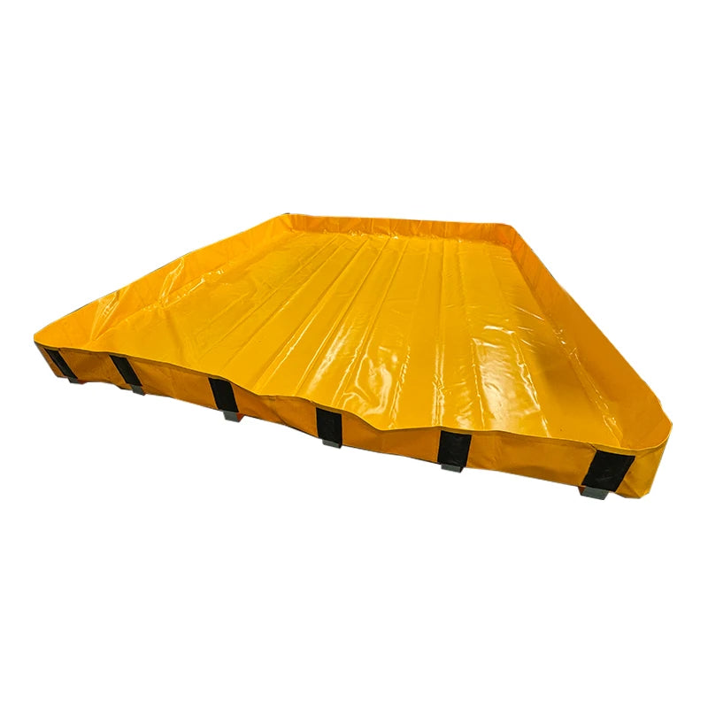 Factory Customization PVC Containment Spill Berms for Oil Leakage 120cm*120cm*20cm ISO9001/ISO14001 Certified for Sale