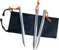 7075 Ground Metal Camping Aluminum Tent Pegs Lightweight Stakes Heavy Duty Spikes Camping Tent Stakes