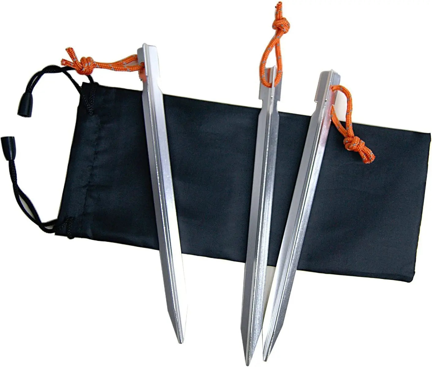 7075 Ground Metal Camping Aluminum Tent Pegs Lightweight Stakes Heavy Duty Spikes Camping Tent Stakes
