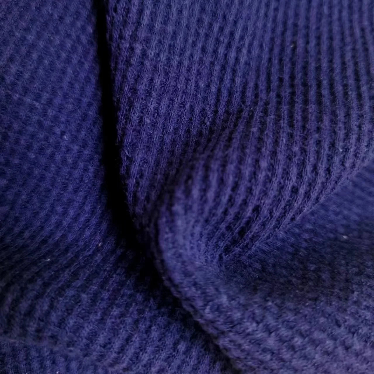 22023 High Quality 55% Hemp 45% Organic Cotton Lightweight Eco-Friendly Knitted Loose Waffle Fabric for Clothing and Bedding