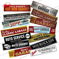 Vintage Garage Metal Sign 10X40CM Tin Sign Retro Metal Poster Auto Repair Shop Workshop Man Cave Wall Decor Advertising Sign