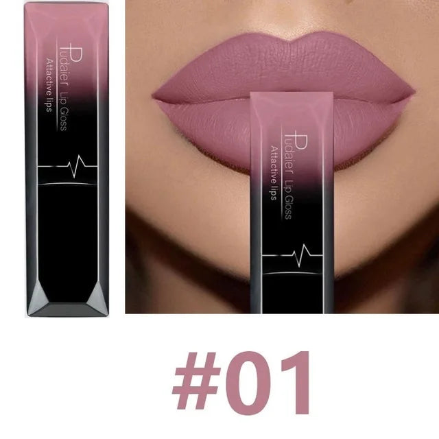 Waterproof Your Own Logo Private Label Wholesale Best Selling Matte Lip Gloss Liquid Lipgloss
