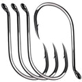Hot Sale  High Carbon Steel Barbed Black Nickle Octopus Hook Saltwater Fishing Strong Hook