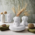 J10-195 Vase Silicone Mould Dried Flower Arrangement Mould DIY Plaster Cement Vase Decorative Ornament