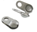 DIY Jewelry Accessories Stainless Steel Bag Buckle Douban End Cap Bean Clip Chain End Bead Tip Clasp-on Sale for Ball Chain