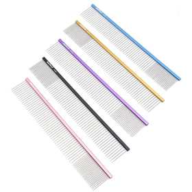 Baoli ODM Mangueras Con Peine Para Perros M 40x190mm 32g Peine Gato Demating Pet Hair Groom Brush Grooming Kit Dog Comb