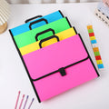Portable Colorful Office Eraser Style Document Bag Creative Student Test Paper & File Storage Solution