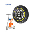 Superbsail EU Warehouse Original Front Wheel for Ninebot Max G30 Kickscooter 10inch Wheel Hub Vacuum Tire E-scooter Spare Parts