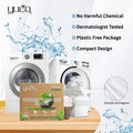 OEM HE Plastic-free Biodegradable Cloth Washing Strip Hypoallergenic 11*14cm Laundry Detergent Sheets With Solid Enzymes