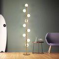 Modern Minimalist Light Luxury Post-modern Bedroom Living Room Lamp Art Designer Glass LED Floor Light