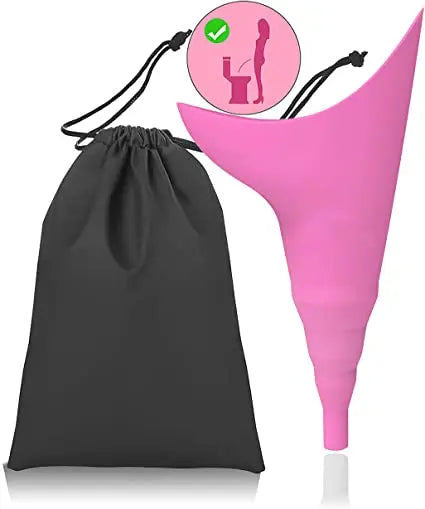 Hot Sale Portable Silicone Female Urinal Funnel for Outdoor Travel Camping Outdoor Activities