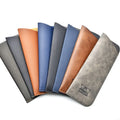 Hot Sale Custom Logo Leather Eyeglass Pouch Spectacle Case for Reading Glasses High Quality Leather Bag for Eyewear