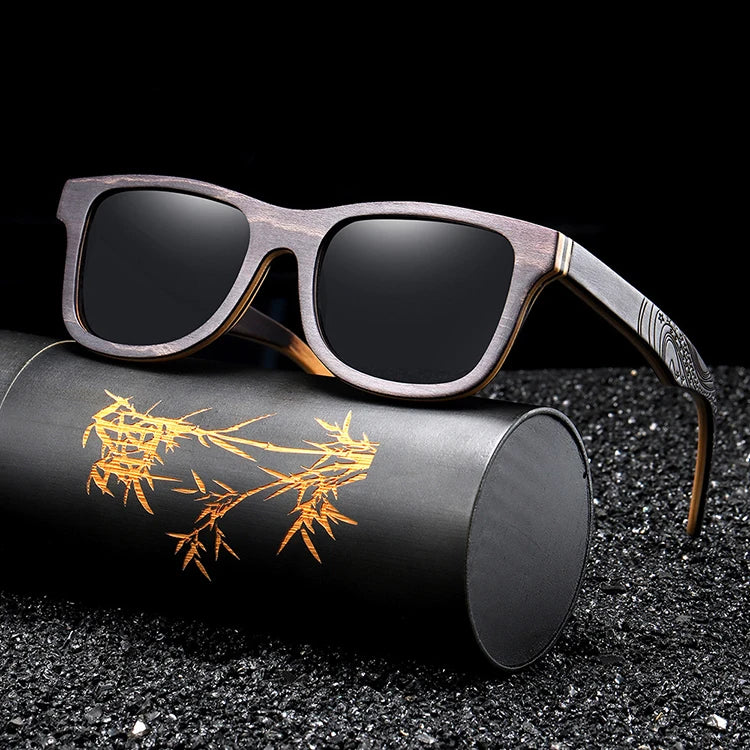 Unisex Eco Friendly Womens Custom Gafas Mujer Sunglasses Polarized 2025 Wood Sun Glasses
