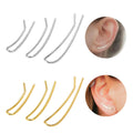Minimalist Fashion Handmade U Shape Women's Ear Clip Earrings Ear Climber Gift for Her