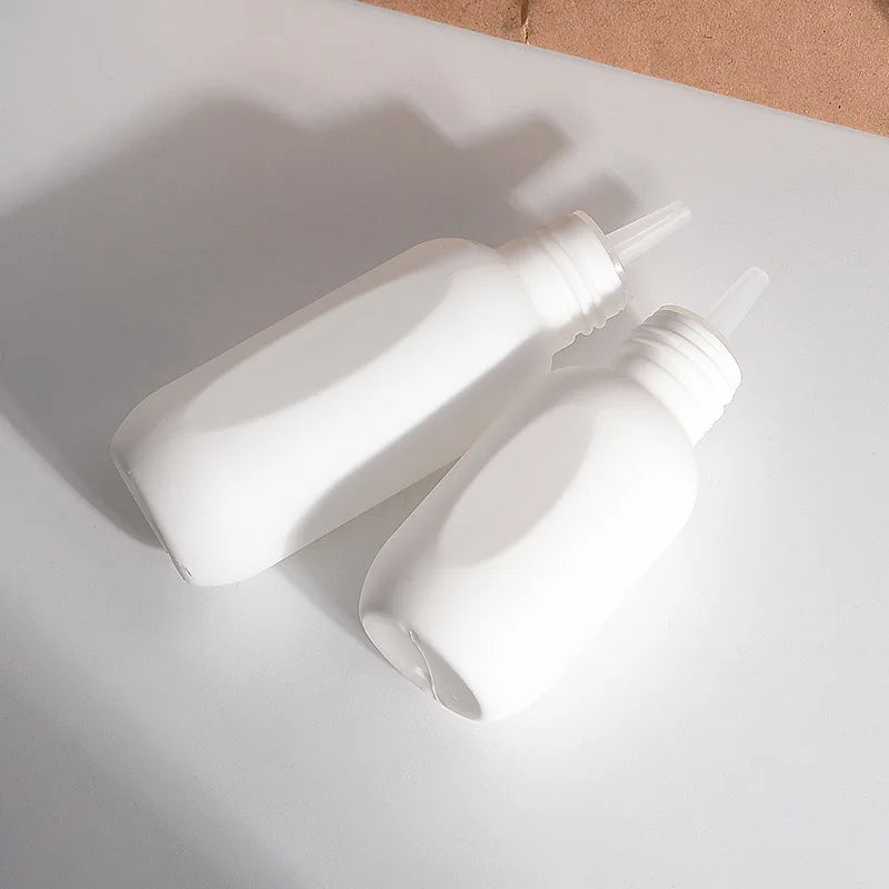 Soft Touch 60ml 80ml 100ml 120ml 150ml Plastic Dispensing Pointed Tip for Facial Cream Eye Cream Travel Size Lotion Bottle