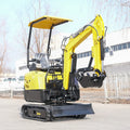 China Made High Efficiency SE13 1.3 Ton Diesel Micro Mini Excavator Garden Mini Excavator for Sale