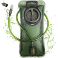 Portable PEVA/EVA/TPU 2L/2.5L/3L Tactical Water Reservoir Storage Hydration Pack Water Bladder Bag MegaBDM
