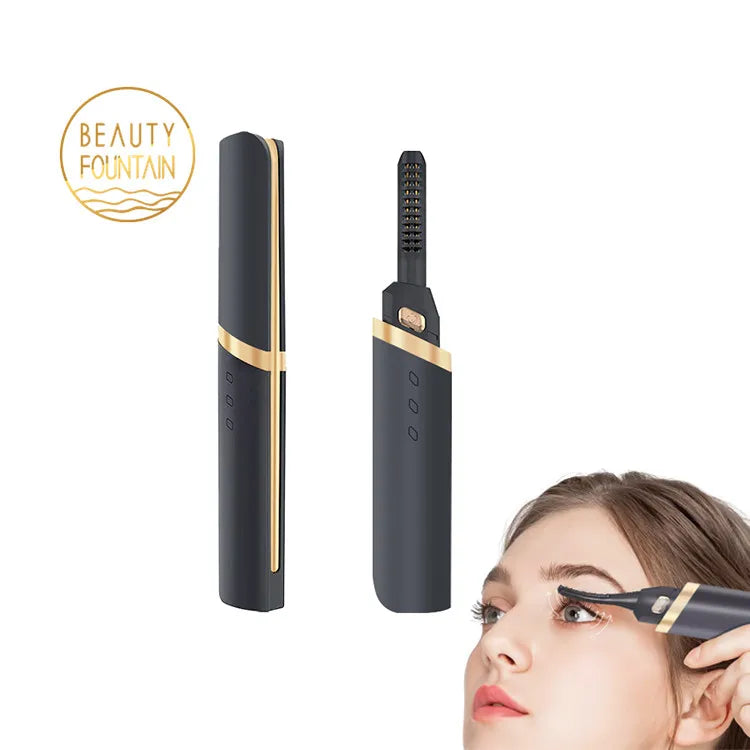 Professional Eyelashes Curling Beauty Makeup Tool Quick Heating Long Lasting Lash Lifting Eyelash Curler Heater