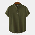 Camisas Para Hombre 2023 New Men's Casual Short Sleeve Floral Short Sleeve Shirts for Men