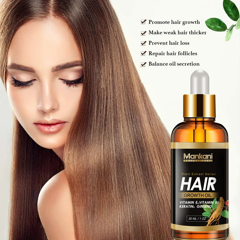 OEM Mankani Hair Growth Oil Private Label Dense Hair Regrowth Essence Treatment Anti Hair Loss